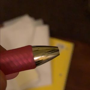 The tip of a pen